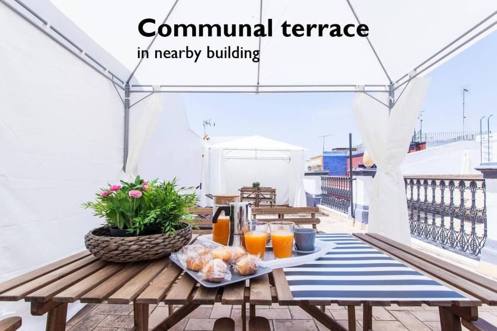 Hostly Rivero 2B Center-Fibre-Communal Terrace-Parking Optional-Cless Sevilla Exteriér fotografie